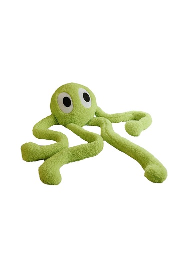 Suntek Magideal Yumuşak Uzun Bacaklar Ahtapot Bebek Dolması Yeşil-1m
