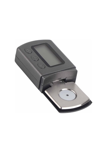 Lemestar Siyah Plak Kalem İzi Gücü Ölçer - Gri Renk, Lcd Ekran, Mavi Arka Işık, Otomatik Kapatma, Hassas Ölçüm Pil Dahil Değil