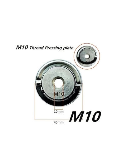 Besthome1 Özellikle Endüstriyel Kullanıma Özel M14 Otomatik Pano, Taşlama Cila Makinesi, Taşınabilir Hızlı Kilitleme Sistemi, D