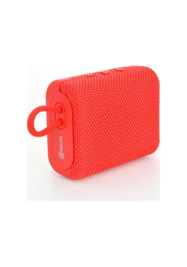 Factor M BTS01 Taşınabilir Bluetooth Hoparlör Kırmızı