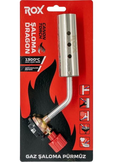 Rox 0159 Dragon Şaloma Gaz Pürmüz Başlığı Gümüş