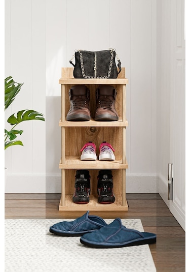 İntergo Çok Amaçlı 4 Raflı Ayakkabılık Banyo Mutfak Düzenleyici Organizer Atlantik Çam Atlantik - Çam İntergo Çok Amaçlı 4 Raflı Ayakkabılık Banyo Mutfak Düzenleyici Organizer Atlantik Çam Atlantik - Çam