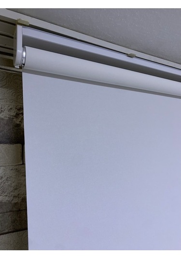 Beyaz Renk Mat Stor Perde Alüminyum Kasa Tüm Ölçülerde