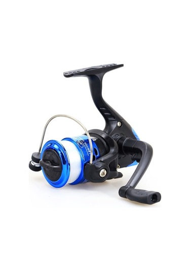 Jl200 Kaplama Plastik 3 Top Rulmanları Şeffaf Çizgilerle Balıkçılık Olta Makinesi 001