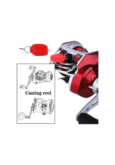 Çok Renkli Sougayılang Baitcasting Makarası Balık Hattı Tutucu Durdurma Tokası Besleyici Balıkçılık Aksesuarları Olta Fişi 5pcs&3.5cm