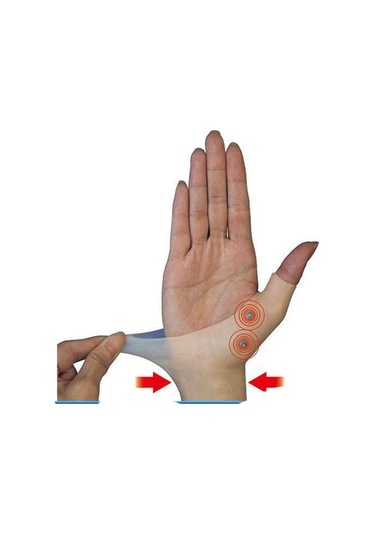 Bir Boyut-manyetik Terapi Bilek El Başparmak Desteği Eldiven Silikon Jel Artrit Basınç Düzeltici Masaj Ağrı Kesici Eldiven Satış Çok Renkli