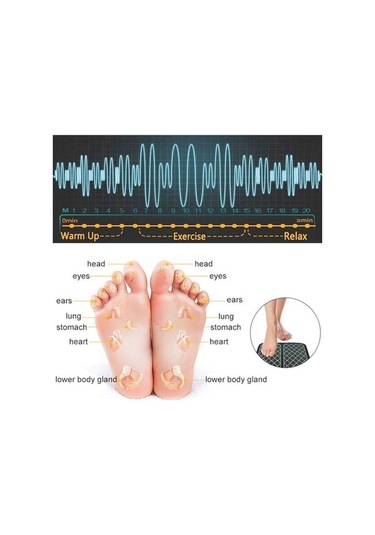 Tongxida Elektrikli Masaj Ayak Pedi, Akıllı Teknolojiyle Siyah