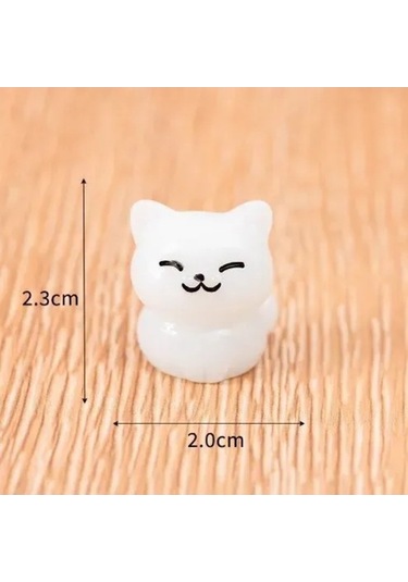 Pazly Parlayan 5'li Kedi Figür Seti - 110 Karakter Gece Aydınlatma Dekoru