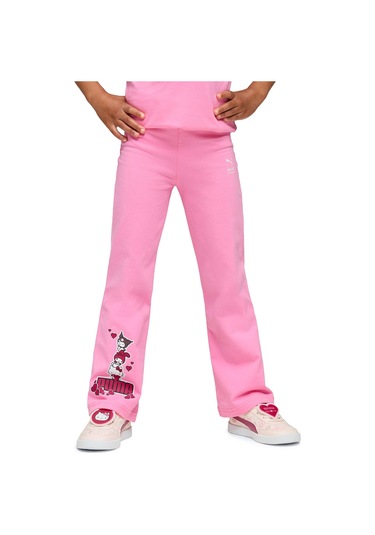 Puma X Hello Kıtty & Frıe Pembe Kız Çocuk Eşofman Altı Pembe