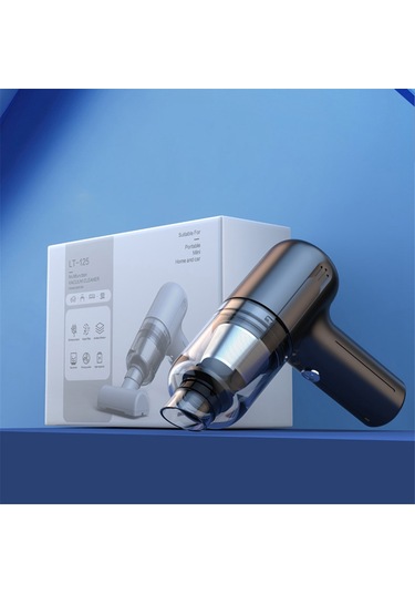 Savoringdetails Araba Vakum Süpürgesi Yüksek Güçlü El Tipi Mini Vakum Kablosuz 10000pa