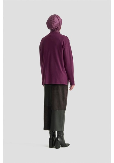 Armine Desenli Kazak 25kd7010 Mürdüm Mürdüm