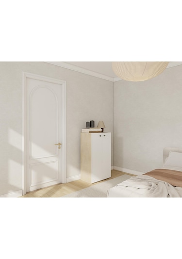 2 Kapaklı Çok Amaçlı Dolap Koton Vizon Koton Vizon