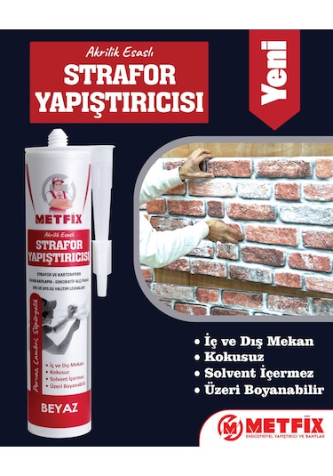 Metfix Strafor Yapıştırıcı 310ml / 480gr