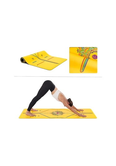 XTR Fitness Profesyonel Kauçuk + PU Kaydırmaz Yoga Matı 5 mm