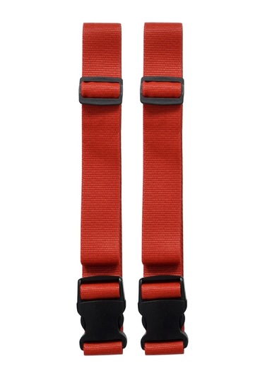 Tarix Valiz Bavul Emniyet Kemeri 2 Adet - Kırmızı