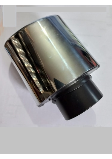 İÇİ DOLU YASSI KROM TEKLİ EGZOZ UCU