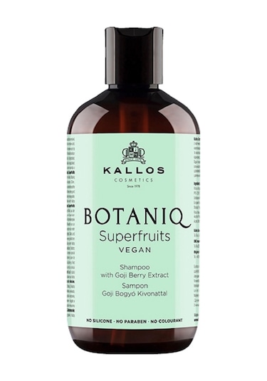 Kallos Cosmetics Botaniq Süperfruits Canlandırıcı Vegan Şampuan 1 L