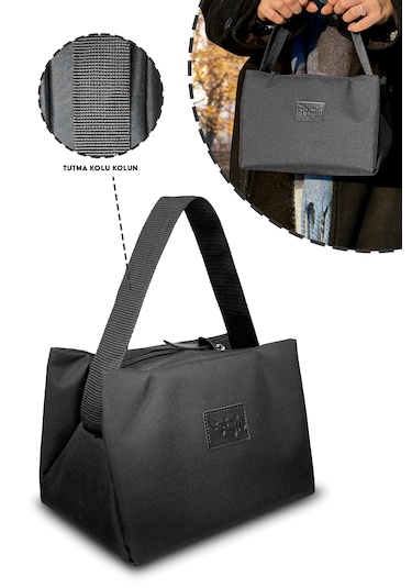 X Pro Termos Biberonluk El Çantası Sıyah Siyah