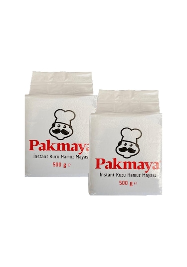 Pakmaya Instant Kuru Hamur Mayası 2 x 500 G