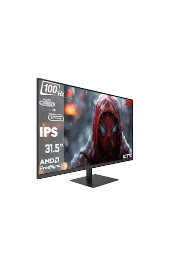 KTC H32T13 31.5'' 100Hz 3 MS (Hdmı+Displayport) 2560×1440 Freesync IPS Flat Monitör