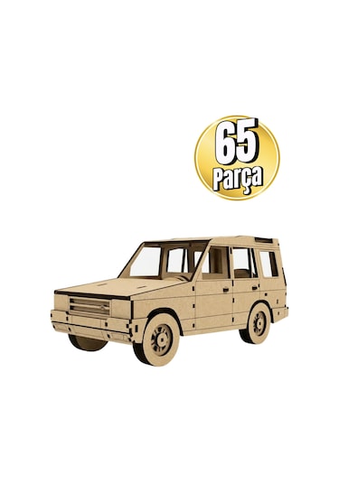 Off-road Araba Maketi - Kendin Yap Dıy Dekoratif Kit - 3d Puzzle