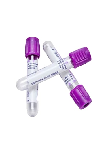 Vacusera K2Edta Vakumlu Edtalı Hemogram Kan Alma Tüpü 2 ML 100'lü