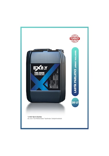 Exbay Oto Lastik Parlatıcı | Araba Lastik Parlatıcı 20 Litre
