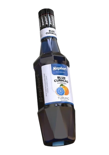 Saphori Turunç - Blue Curaçao Aromalı Kokteyl Şurubu 700 Ml
