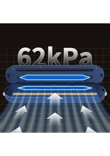 Createtech Vakum Tasarrufu Suntek Paketleyici Mühürleyen Gıda Ekmek Beyaz Ej Beyaz