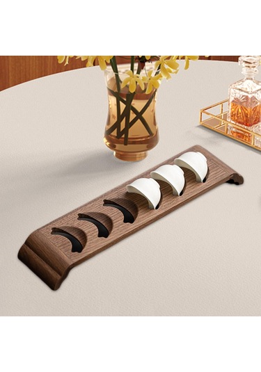 Suntek Çay Bardağı Rafı Ahşap El Sanatları Çay Bardağı