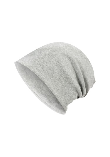 Geeksen Kollektif Kullanıma Uygun Poliester-spandeks Elastik Bere - Maske, Boyunluk Ve Bere Olarak Kullanılabilir, 56-60 Cm, Açık Gri Açık Gri