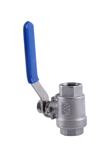 Kosona 304 Paslanmaz Çelik 2 Parça Topaç Kapağı, 1/2" Dn15, Düşük Tork, Kayma Olmadan Açma-kapama, Tek Oturaklı, Konik Mutfaklı