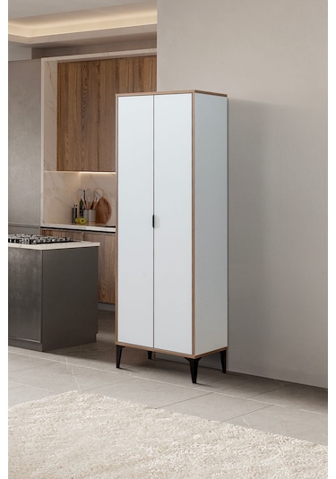 Sarmobi Arden 2 Kapaklı Çok Amaçlı Dolap Beyaz