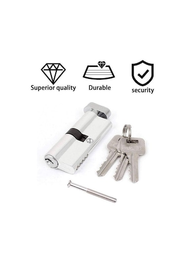 Kilit Silindiri Çok Yönlü Kilit Başparmak Dönüşü Vidalı