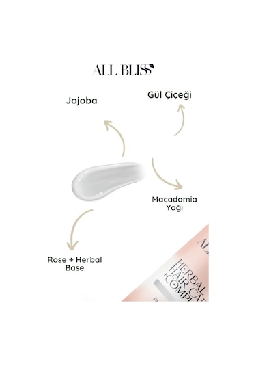 Gül Özlü Saç Bakım Yağı 50 Ml