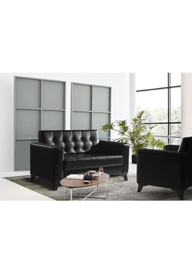 Ofiscombin Ofis Büro Koltuk Koltuğu Kanepe Oturma Takımı Ofis Grupları Martin Siyah Onesta211s