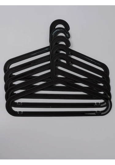 Ikea Iaskaaskıyafet Askıları - Plastik, 10 Parça Set. 154607005 Siyah