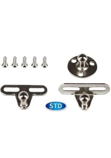Gazlı Piston Dolap Amortisörü Beyaz Kapak Hidroliği 27 Cm 80n