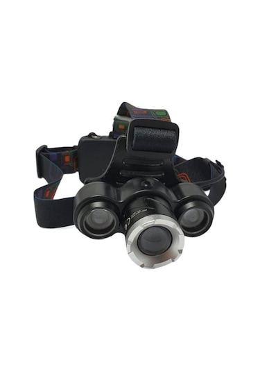 Powerdex Pd-9972 Profesyonel Şarjlı Kafa Lambası Pd-997 Siyah