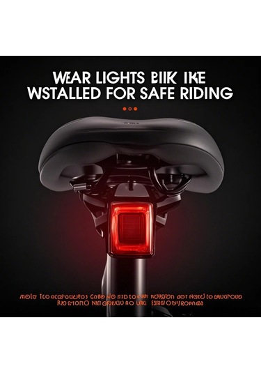 Yifomall Bisiklet Sırt Yastığı - Mountain Ve Yol Bisikletleri İçin Konforlu, Havalandırmalı, Şok Emici Siyah Jant Siyah