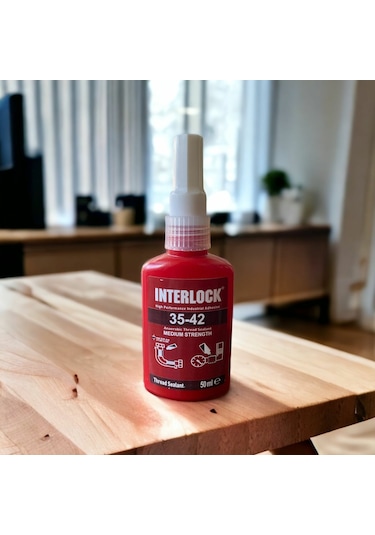İnterlock 35-42 Orta Mukavemette Kenetleme Ve Sızdırmazlık 50 Ml