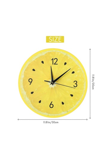 Tropikal Meyve Duvar Saati 12 İnç B Diğer