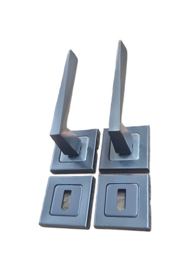 Armax Piramit Rozetli Antrasit Oda Kolu / 2 Takım