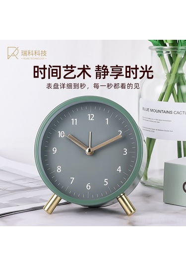 Gajeena Beyaz Akıllı Ev Alarm Saati: Sessiz, Kullanıması Kolay, Dayanıklı Materyal, Odalar Ve Salonlar İçin Tasarlanmıştır Pilli Renkli