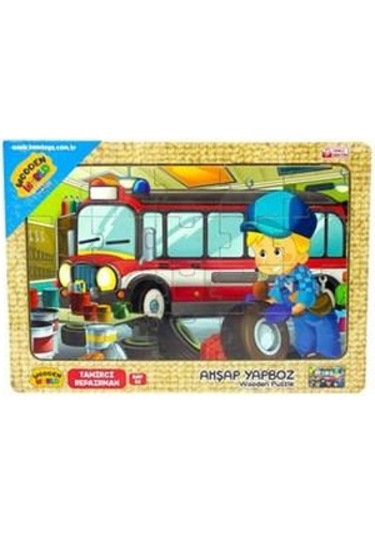 Yapboz Ahşap Kumtoys 24*34 - Kumtoys