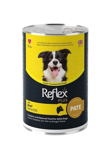 Reflex Plus Pate Dana Etli Köpek Konservesi 400 Gr