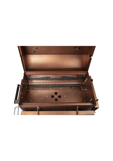 Igrıll Barbekü Elite 740 Mm Kömürlü Mangal Kahverengi