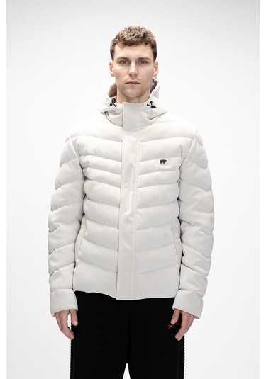 Bad Bear Erkek Polar Barcelona Mens Coat 25.02.15.002 Beyaz