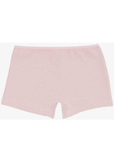 Breeze Kız Çocuk Boxer Sevimli Bebek Fil Baskılı 5-11 Yaş, Pudra-pudra Pudra