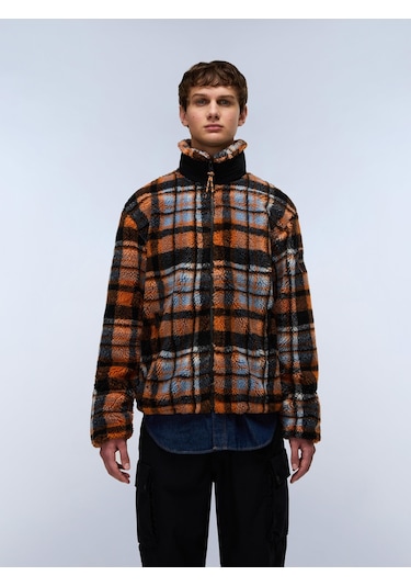 Napapijri T-montepiana Erkek Polar Ceket-30442 Turuncu